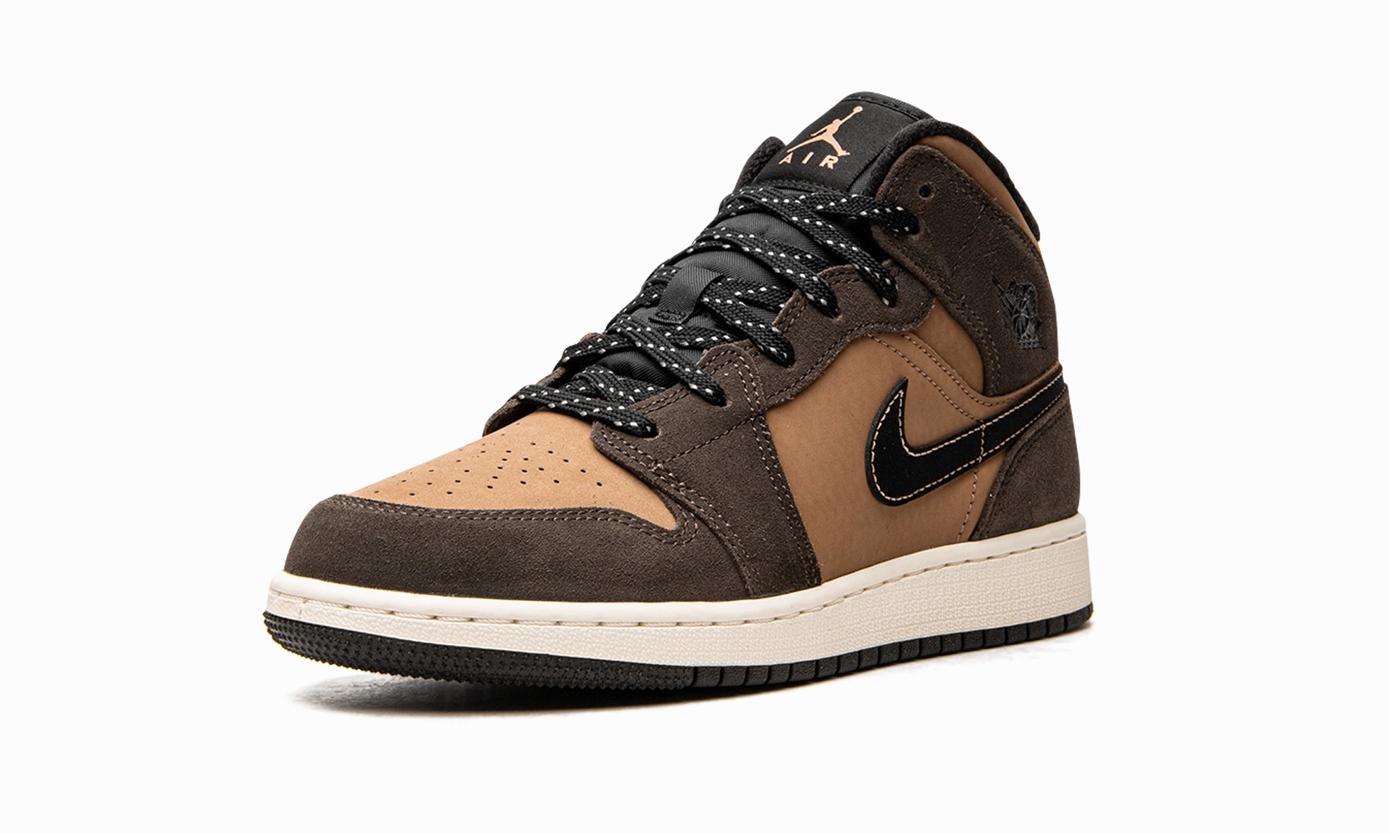 Air Jordan 1 Mid SE GS "Earth Tone" Cross Terrain