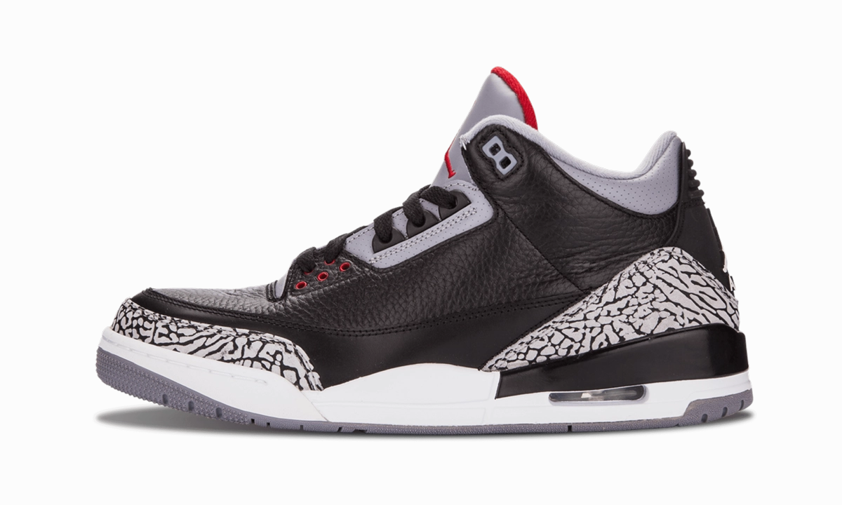 Dynamic support Classy Touch Air Jordan 3 Retro "Black Cement"