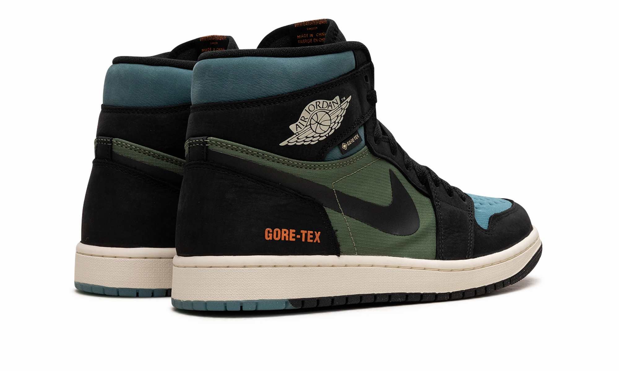 Air Jordan 1 High Element GORE-TEX "Sky J Light Olive" Dynamic Sole Everyday Runner