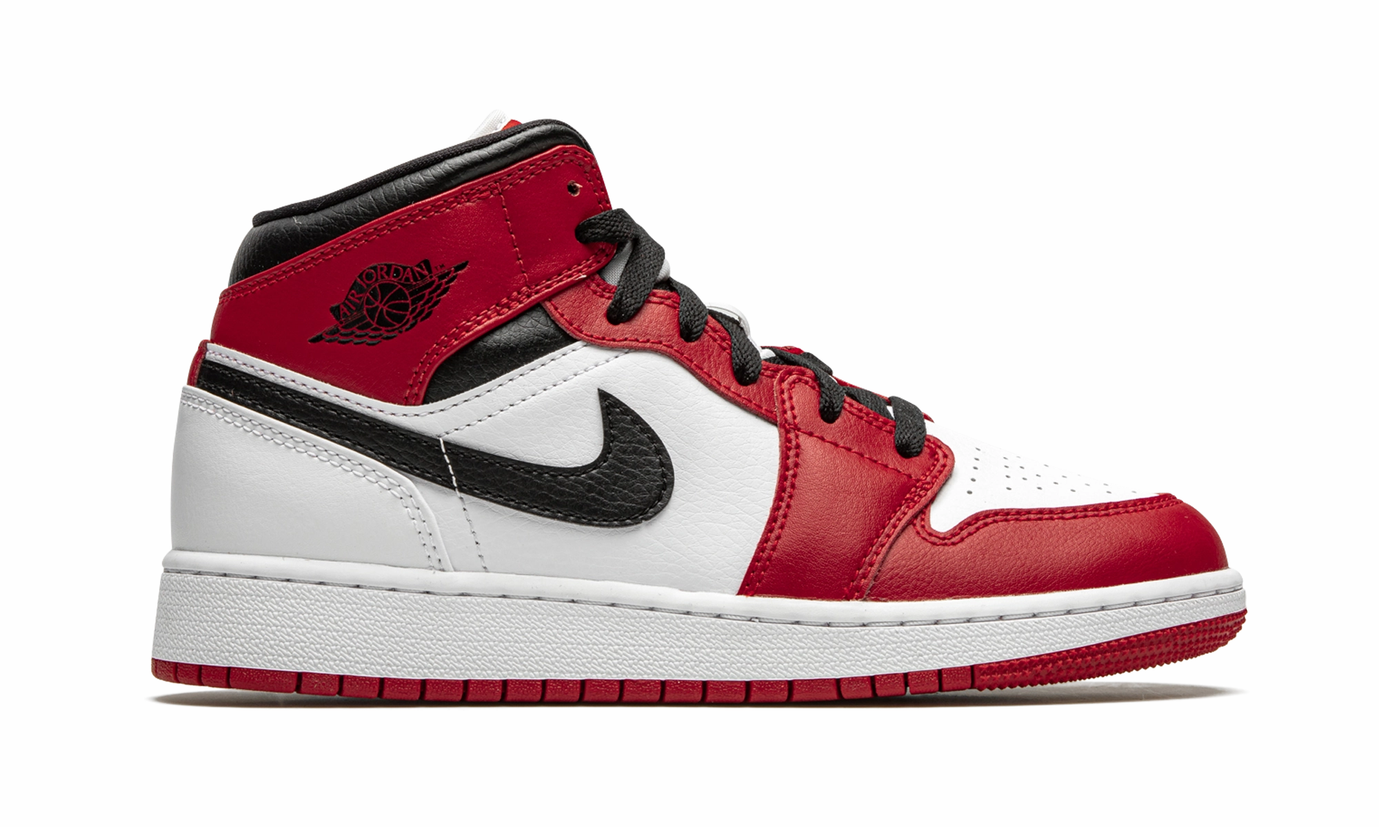 Air Jordan 1 Mid GS "Chicago 2020" Tennis Court On Demand Comfort