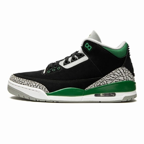 Refined fit Quick Movement Air Jordan 3 Pine Green