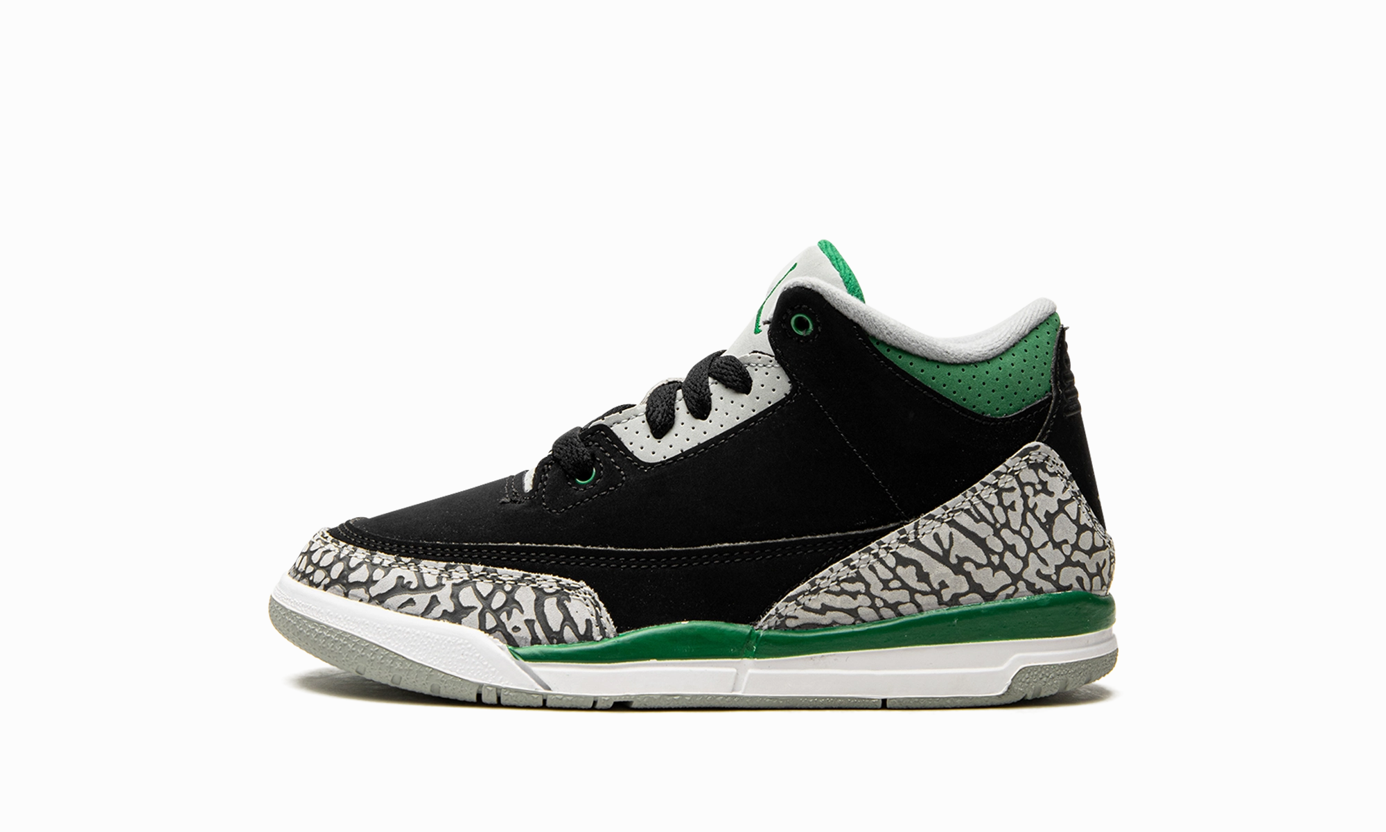 Timeless arch Air Jordan 3 Retro PS "Pine Green"