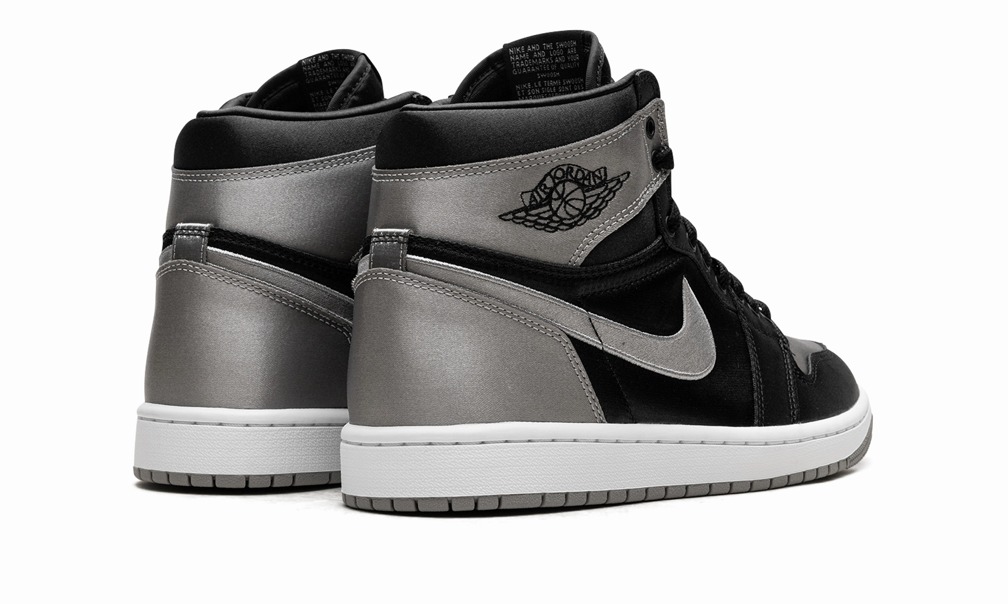 Air Jordan 1 WMNS "Satin Shadow" Distinctive cushioning