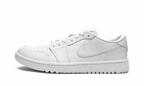 Air Jordan 1 Retro Low Golf "White Croc" Slip-resistant ease