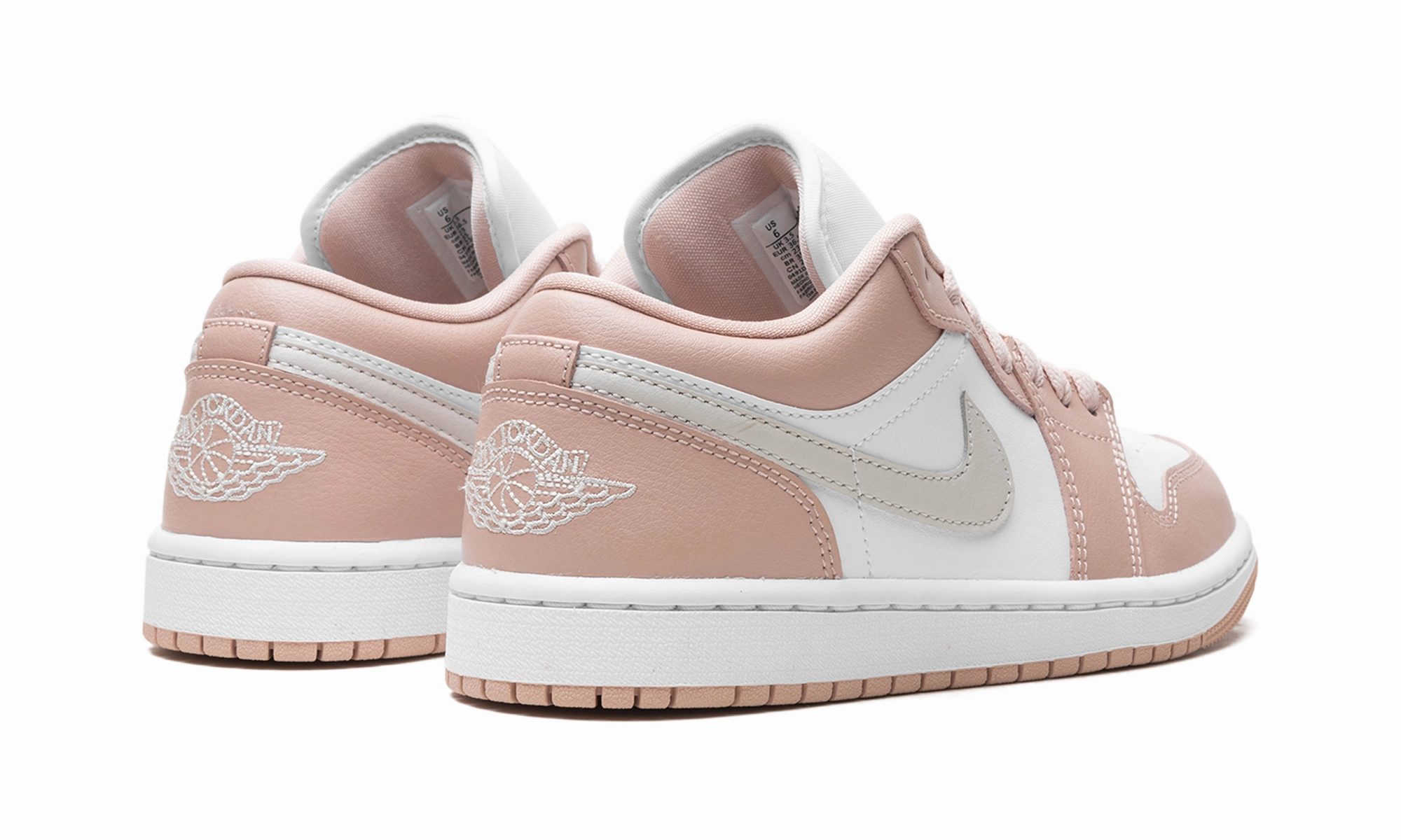 Non-marking sole Air Jordan 1 Low WMNS "CRIMSON TINT"