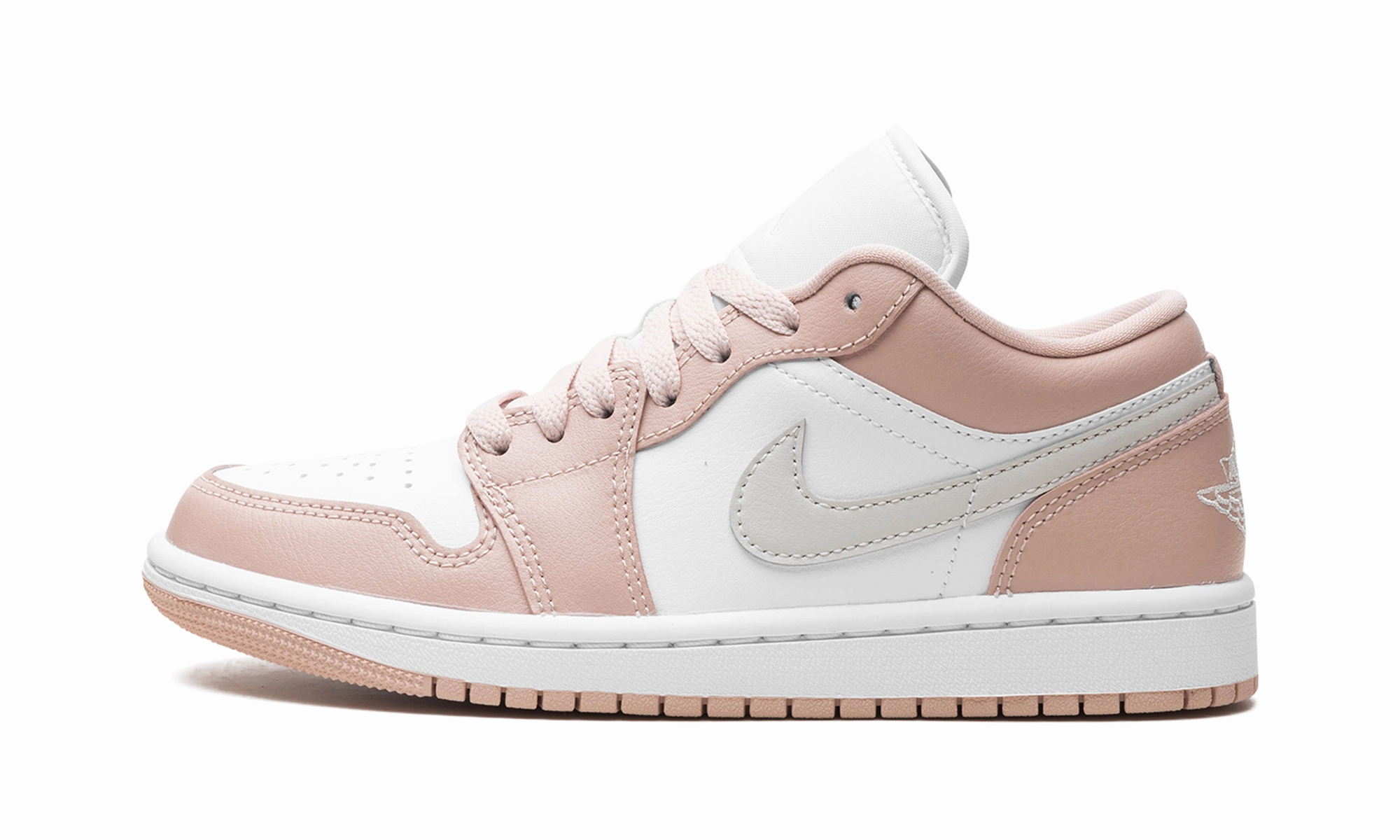 Energy Boost Core Design Air Jordan 1 Low WMNS "CRIMSON TINT"