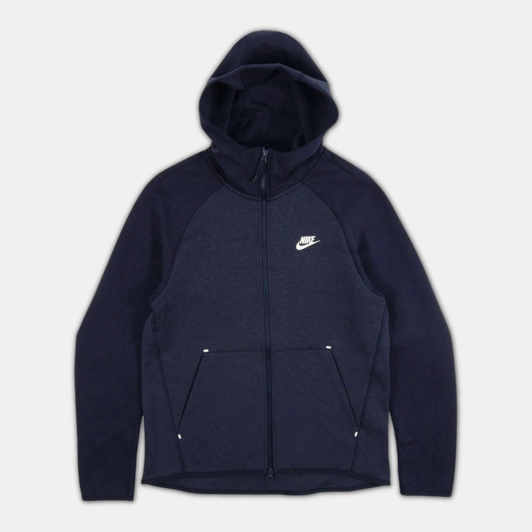 Fashion Forward Nike Tech Fleece Hoodie - Two Tone Navy (2nd Gen - Old Season)