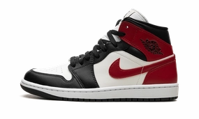 AIR JORDAN 1 MID WMNS "Black Toe" Contoured Fit