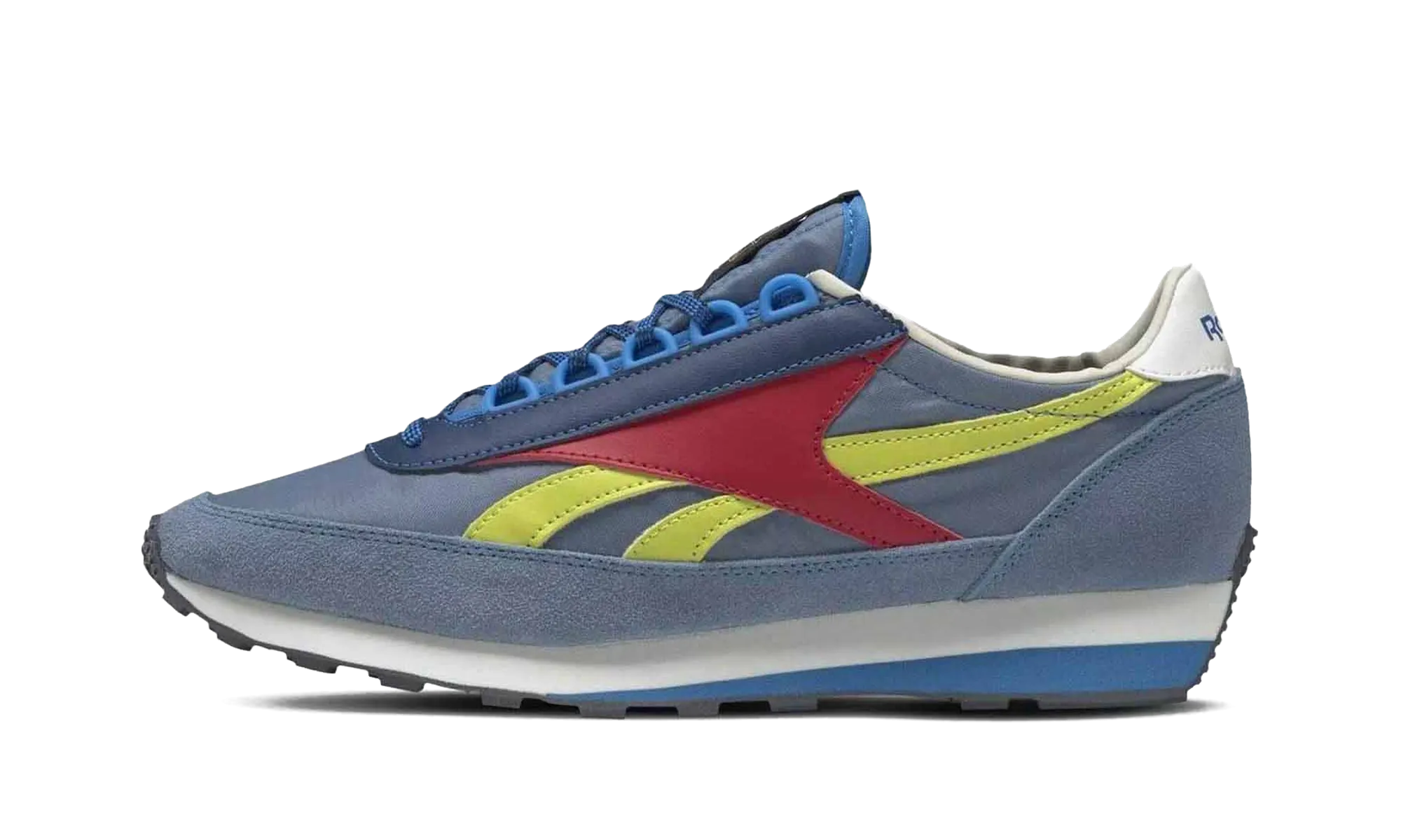 Aztec OG running in a sports complex shoes