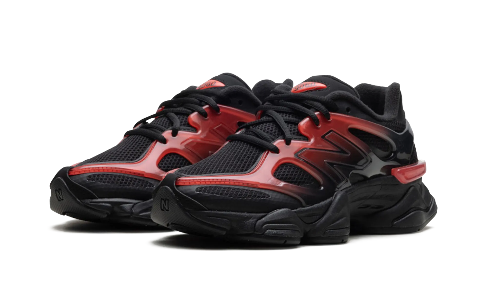 zero - drop - feature shoes Torsion control 9060 "Black Red Gradient"