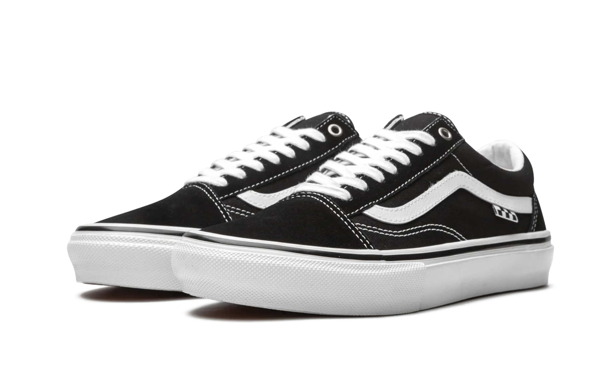 Skate Old Skool "Black / White" Shock Absorb Drawstring Lace