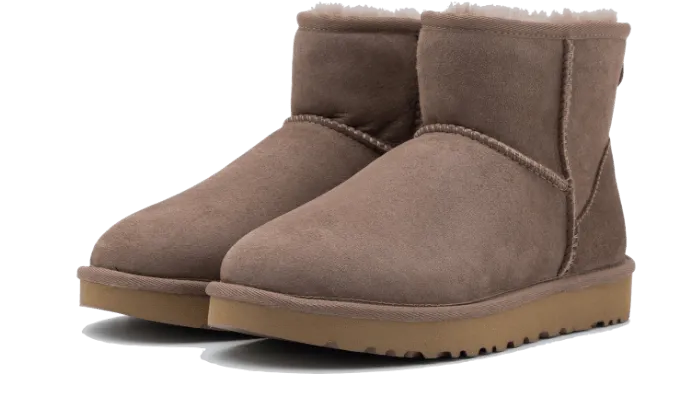 UGG Classic Mini II Boot Caribou Canvas Glow City Beat