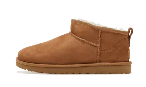 UGG Classic Ultra Mini Boot Chestnut Color Glow Confident Pace