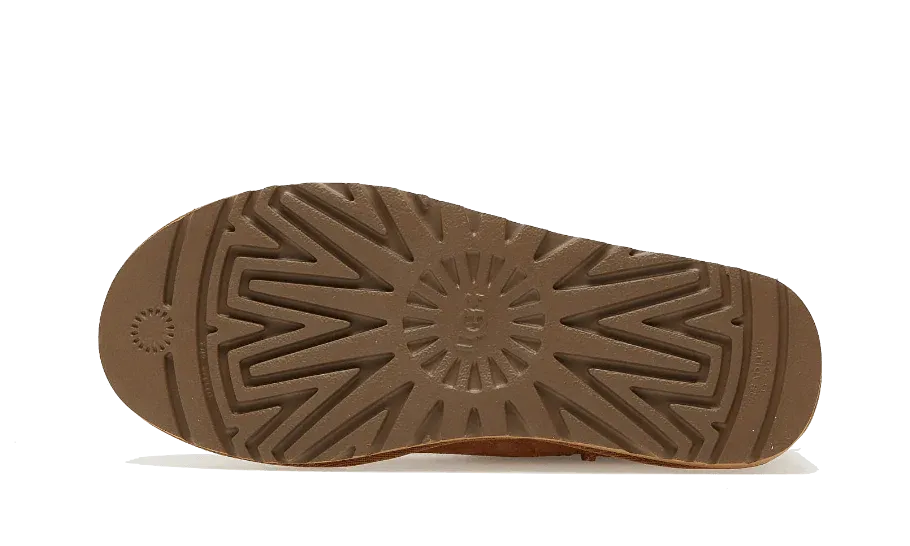 Leather Base UGG Classic Ultra Mini Boot Chestnut