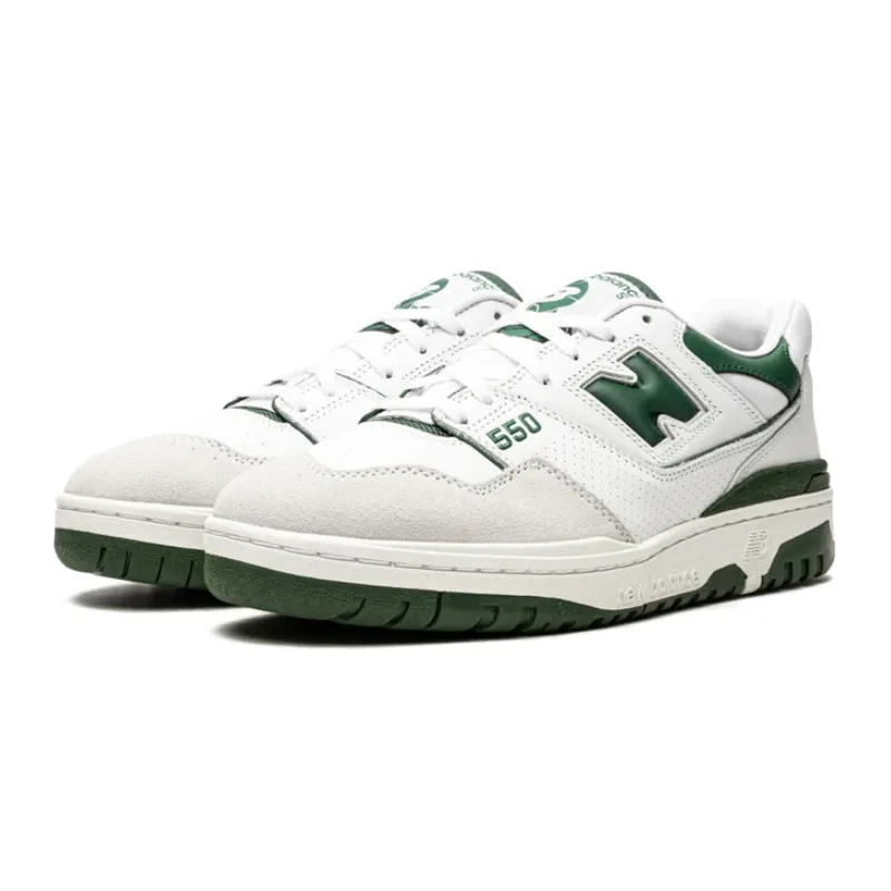 evening walk New Balance 550 White Green