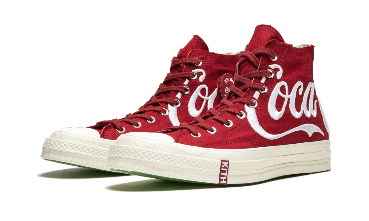 Men Mode Cushioned Upper Chuck 70 Hi "Kith x Coca-Cola - USA"