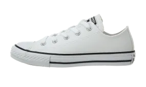 Relaxed Street Faux Leather Chuck Taylor Oxford PS "WHITE"