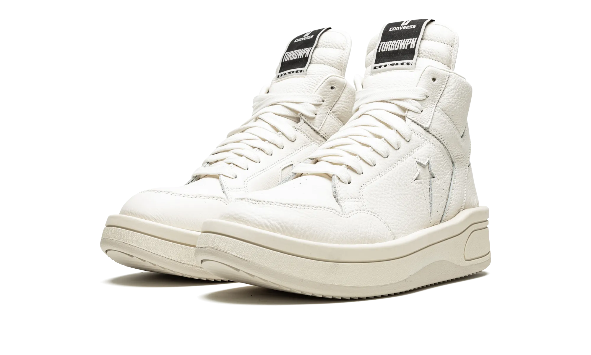 TURBOWPN Mid "Rick Owens DRKSHDW Egret" Slip Resistant Goal Hike