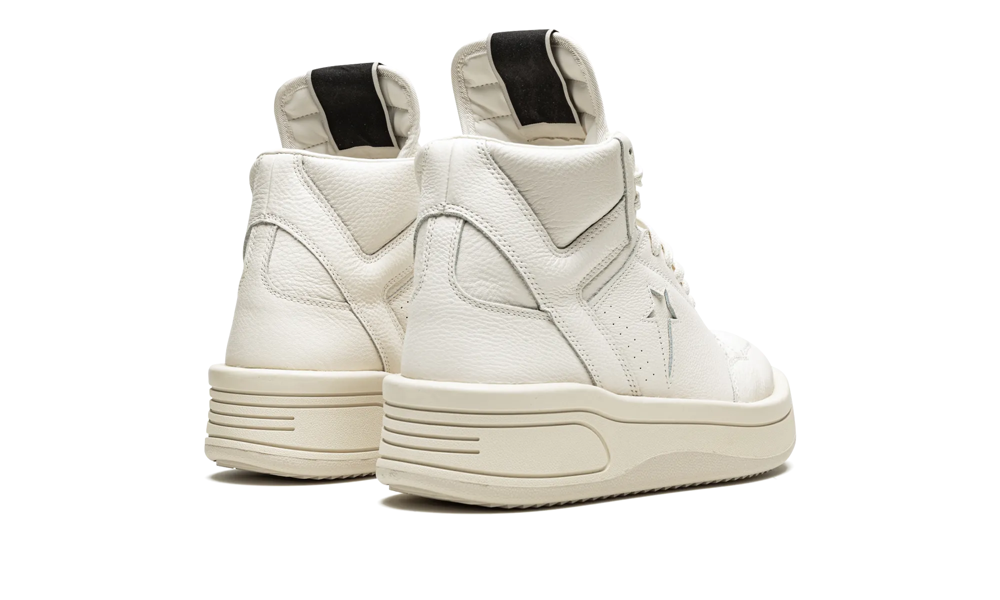 Trail Jog Street Fest TURBOWPN Mid "Rick Owens DRKSHDW Egret"