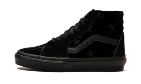 Red Hot All Rounder Sk8-Hi Supreme "Velvet Pack Black"