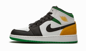 Air Jordan 1 Mid SE GS "Laser Orange / Lucky Green" Functional Wear
