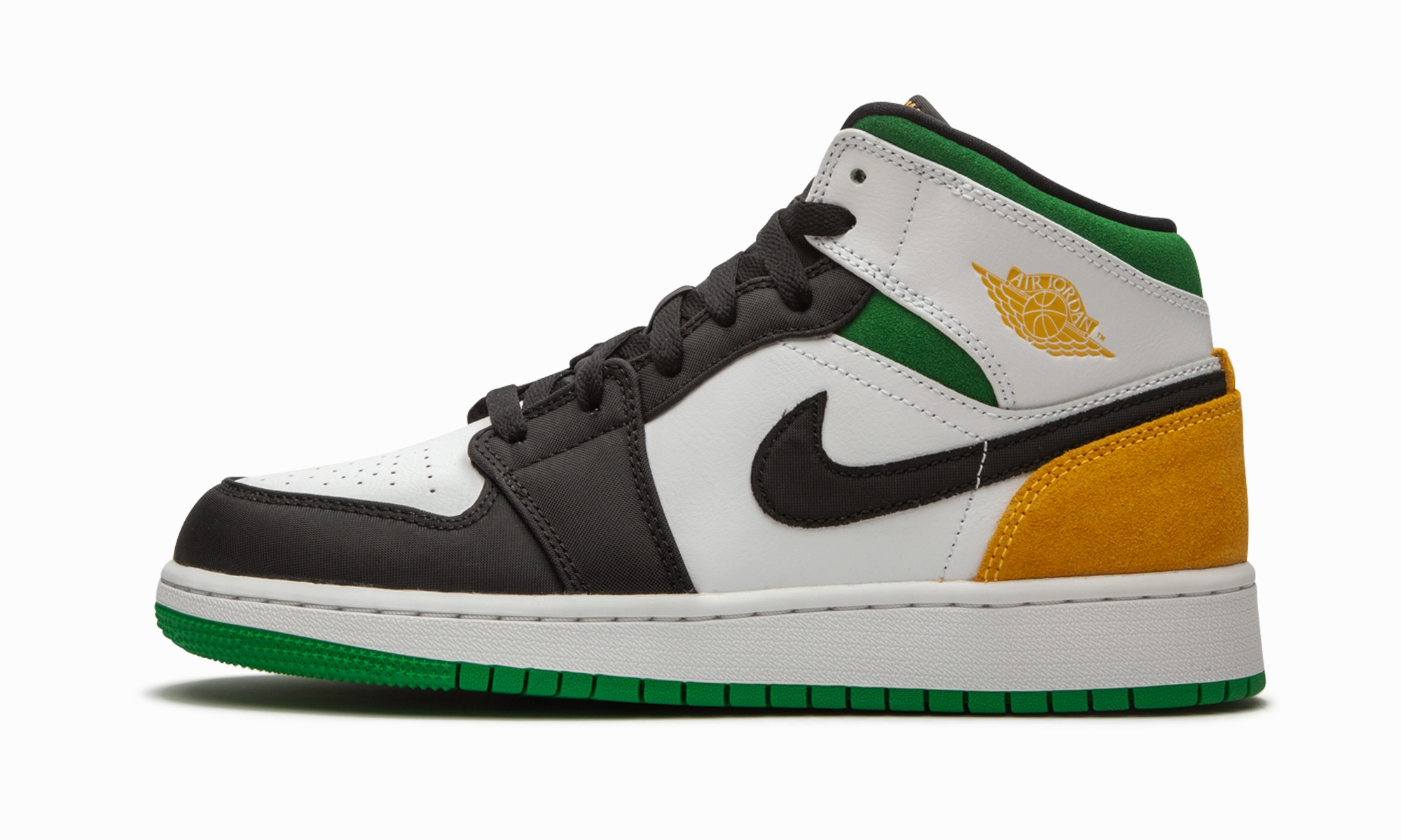 Air Jordan 1 Mid SE GS "Laser Orange / Lucky Green" Functional Wear