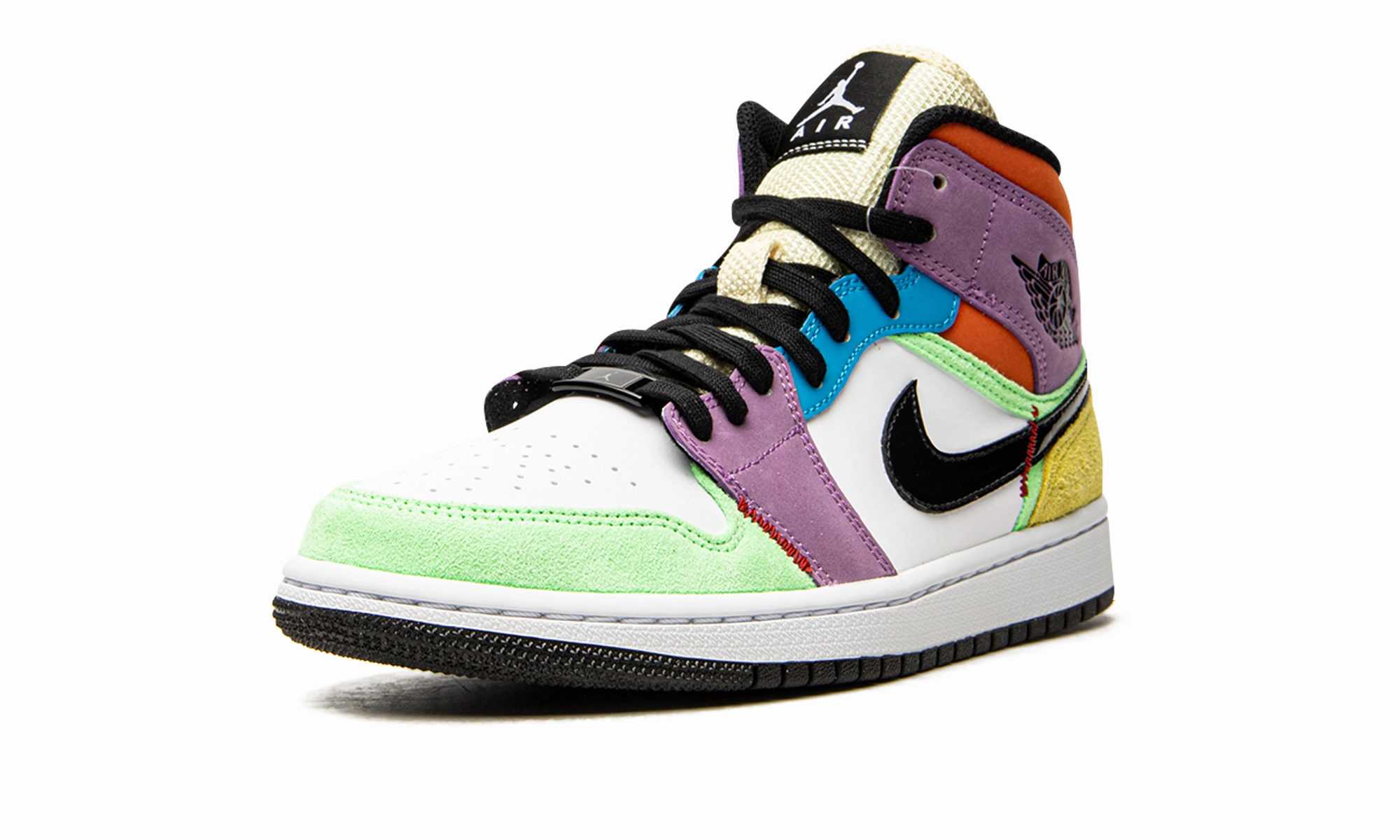 Air Jordan 1 Mid SE WMNS "Lightbulb" Foot Comfort Balanced feel