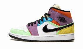Grip Technology Air Jordan 1 Mid SE WMNS "Lightbulb"