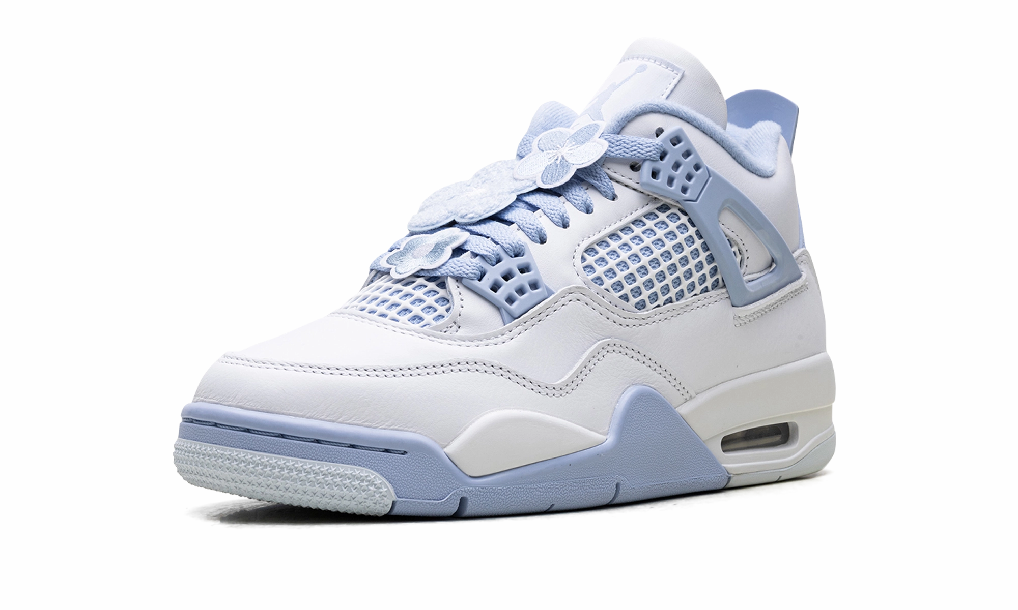 Breathable fabric Air Jordan 4 WMNS "Aluminum"