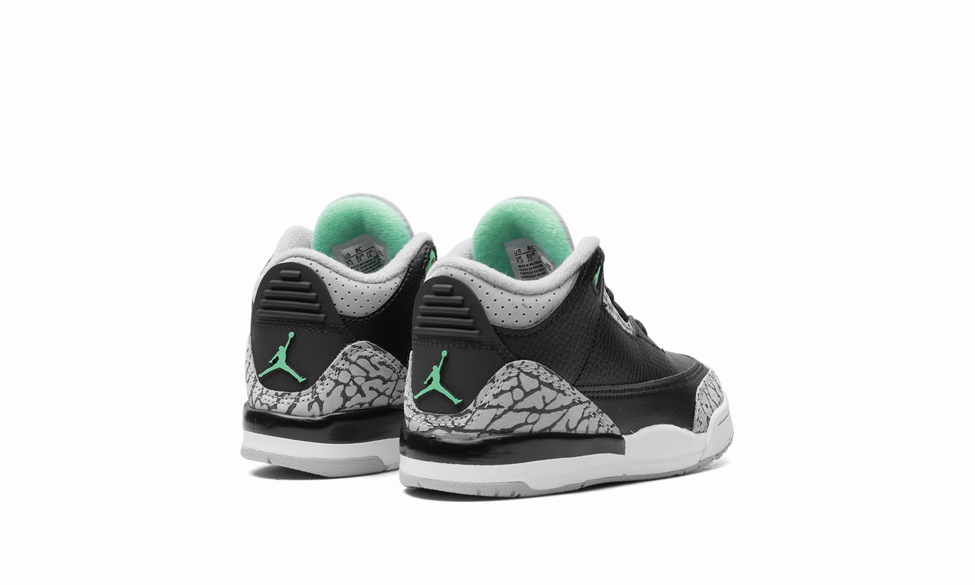 Slim wear Air Jordan 3 TD "Green Glow"