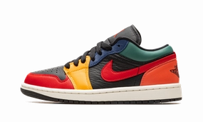 AIR JORDAN 1 LO SE WMNS "Black Multi-Color" Sophisticated traction