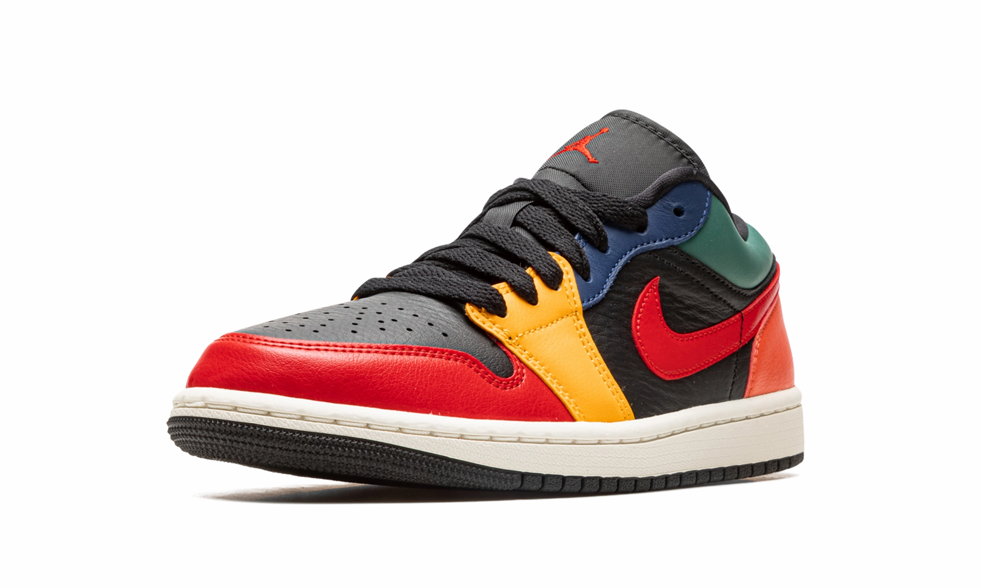 Bold Statement AIR JORDAN 1 LO SE WMNS "Black Multi-Color"