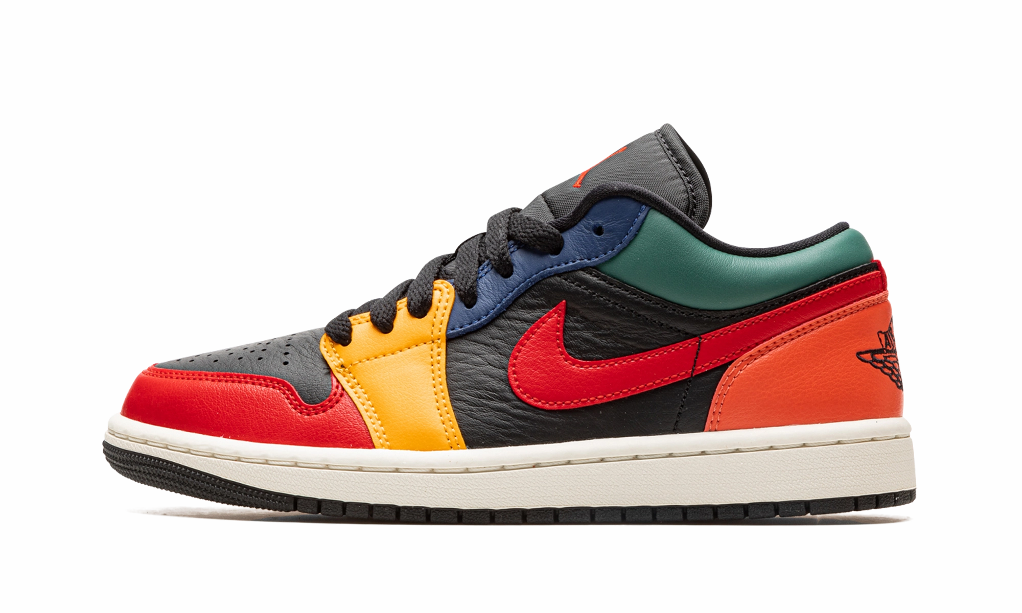 AIR JORDAN 1 LO SE WMNS "Black Multi-Color" Sophisticated traction