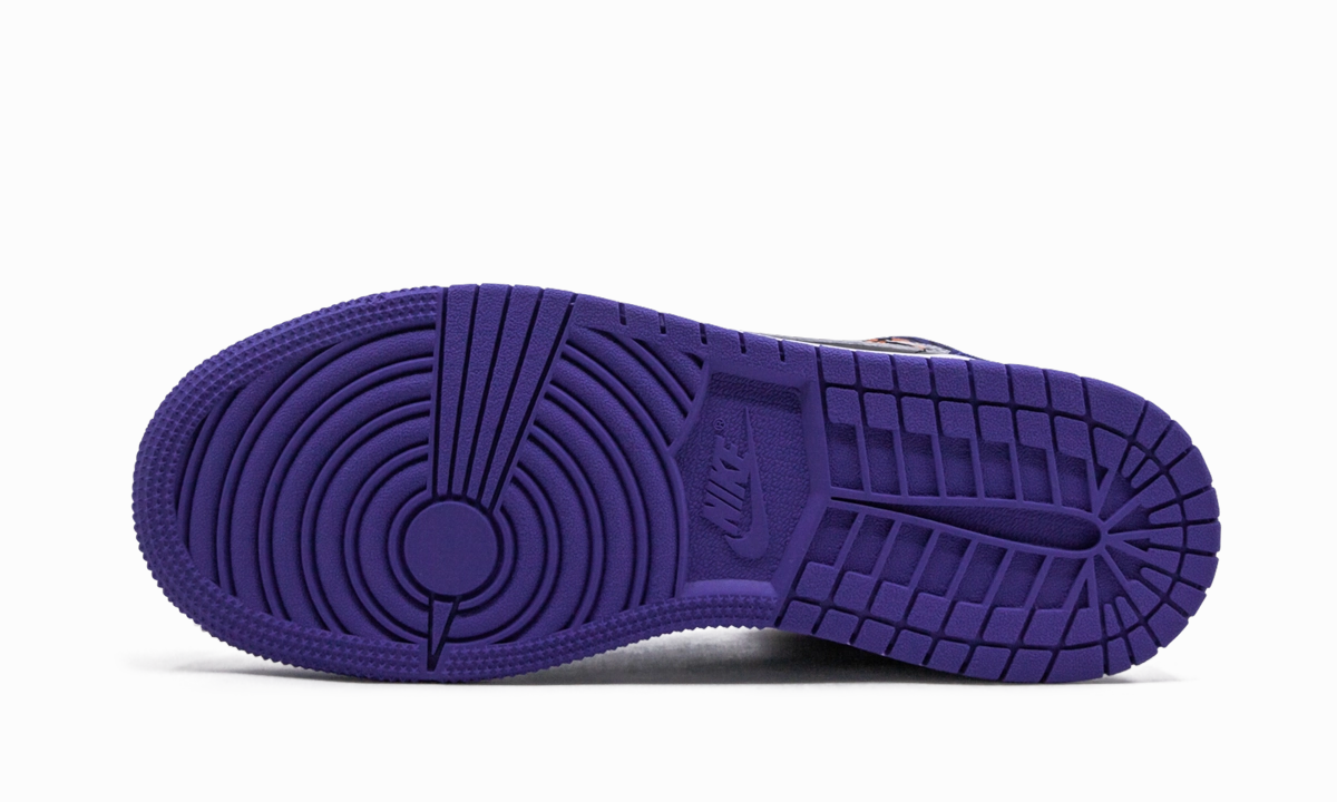 Air Jordan 1 Mid SE GS "Tiger Stripe" Running Vibe