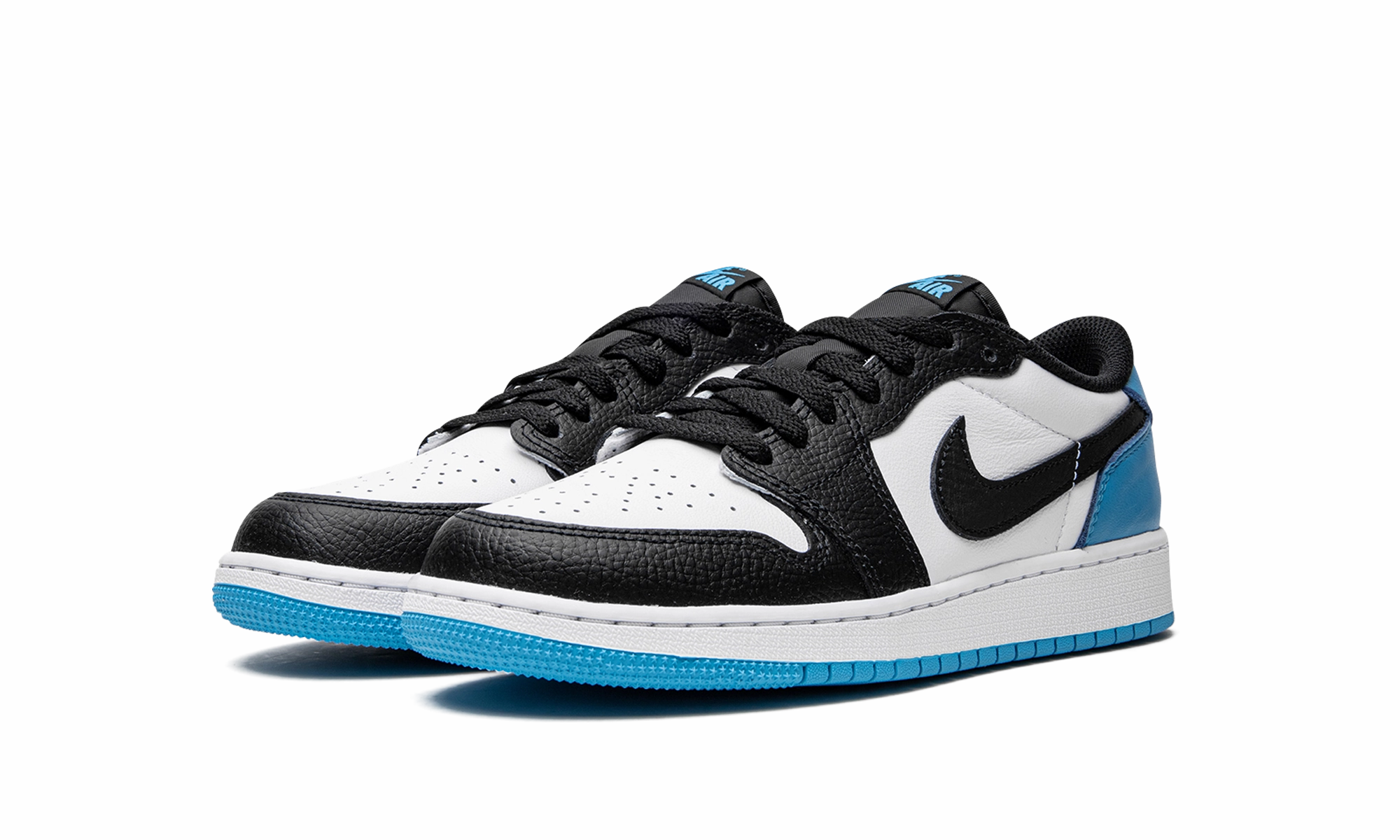 Air Jordan 1 Retro Low OG GS "UNC" Unique Design Ultimate Cushion