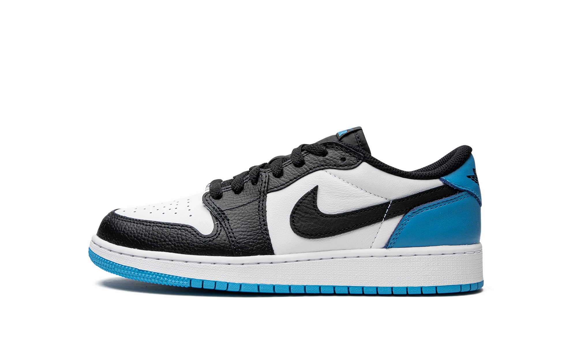 Bold materials Air Jordan 1 Retro Low OG GS "UNC"