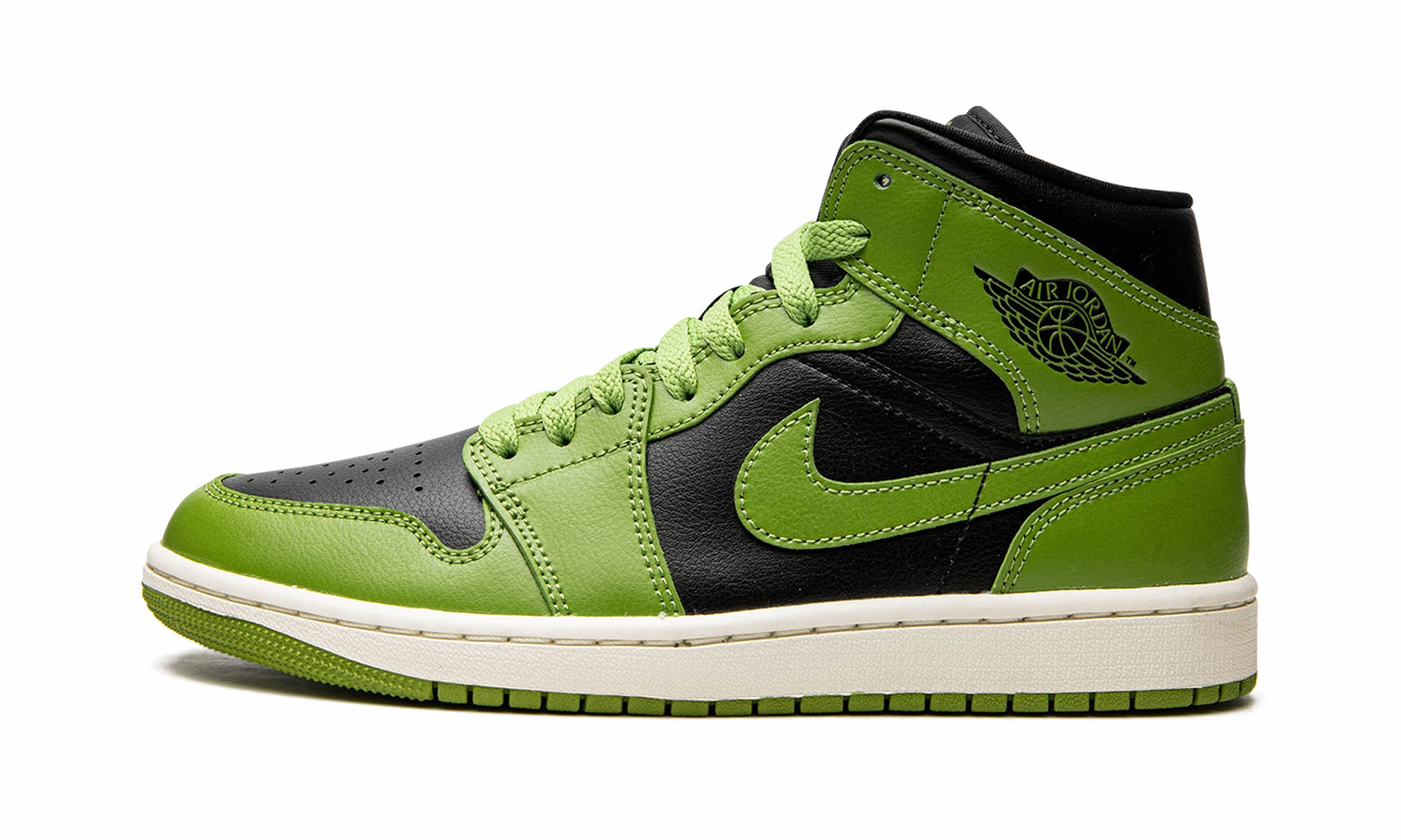 Workout Friendly AIR JORDAN 1 MID WMNS "Altitude Green"
