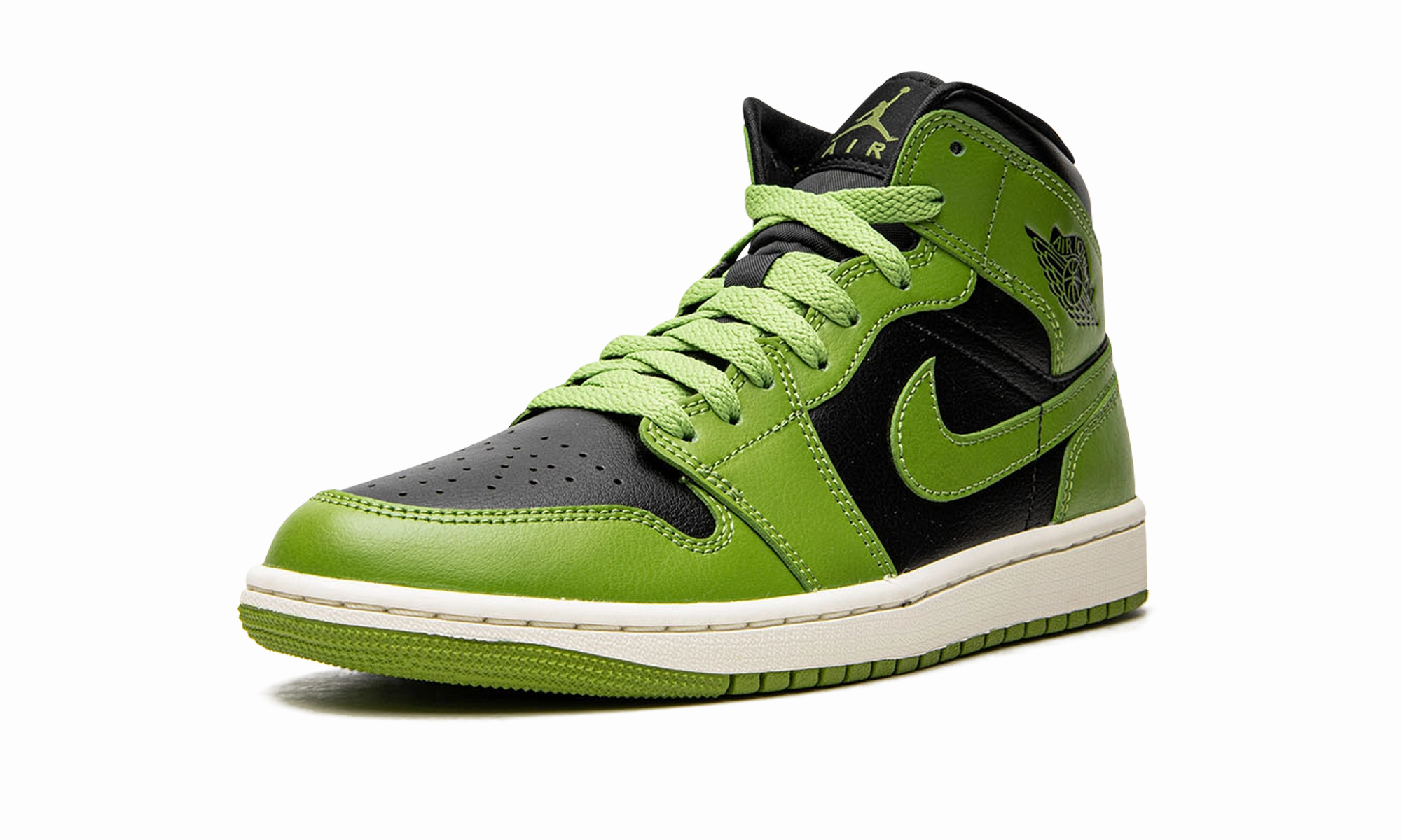 AIR JORDAN 1 MID WMNS "Altitude Green" Cool Finish