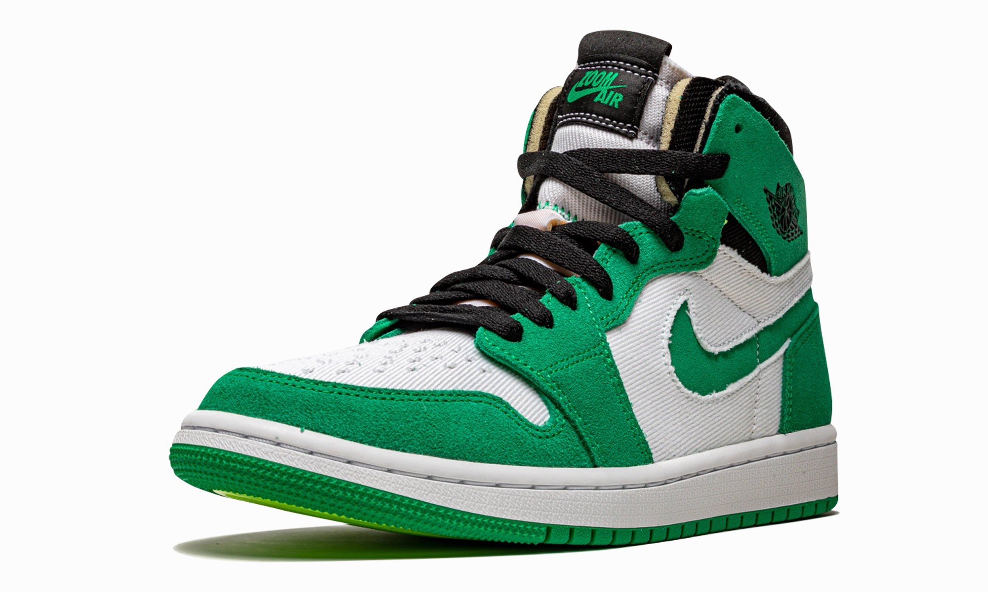 Air Jordan 1 High Zoom CMFT "Stadium Green" Flexible Fabric