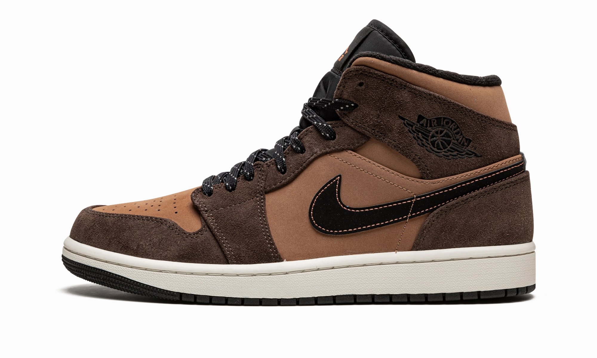 Air Jordan 1 Mid SE "Earth Tone" Flexible Wear Fresh materials