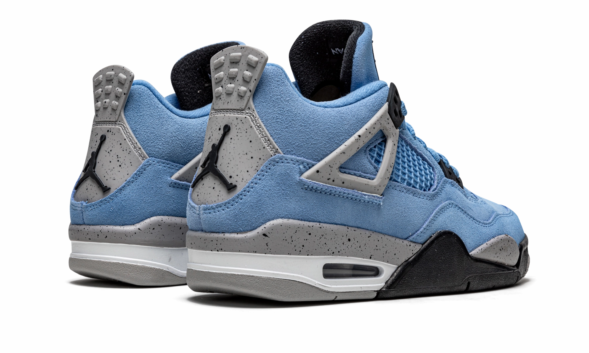 Elastic Band Soft Lining Air Jordan 4 Retro GS "University Blue"