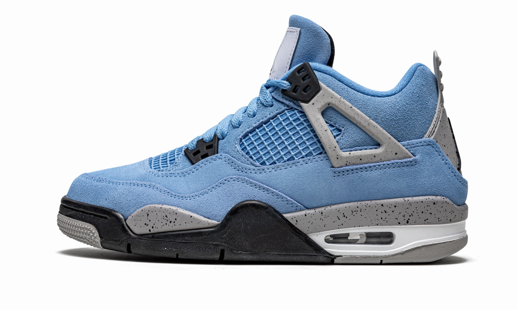 Eva Midsole Supportive arch Air Jordan 4 Retro GS "University Blue"
