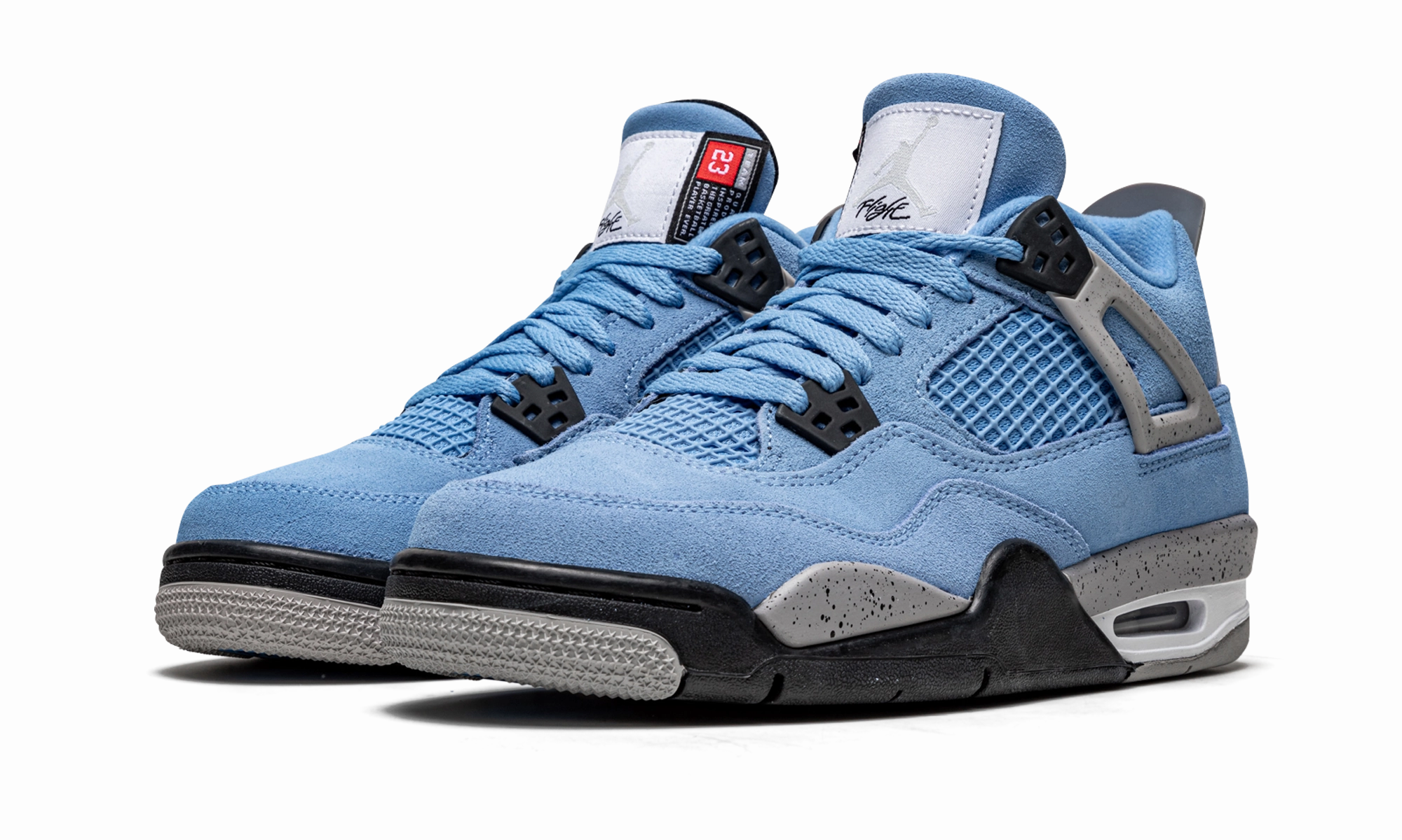 Sporty Comfort Vibrant sole Air Jordan 4 Retro GS "University Blue"
