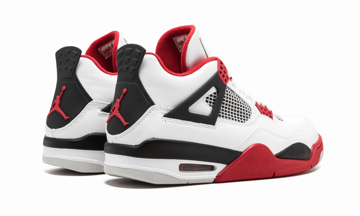 Upgraded piece Air Jordan 4 Retro "Fire Red"