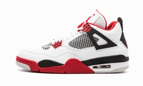 Neutral Walk Structured performance Air Jordan 4 Retro "Fire Red"