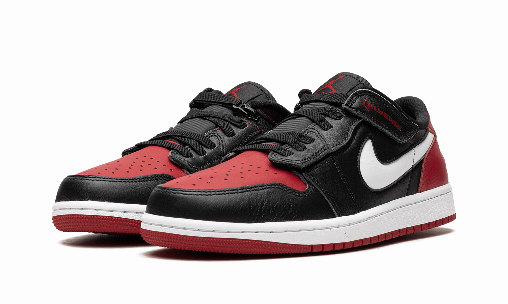 Flexible Arch Air Jordan 1 Low Flyease "Bred"