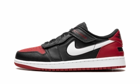 Classy silhouette Air Jordan 1 Low Flyease "Bred"