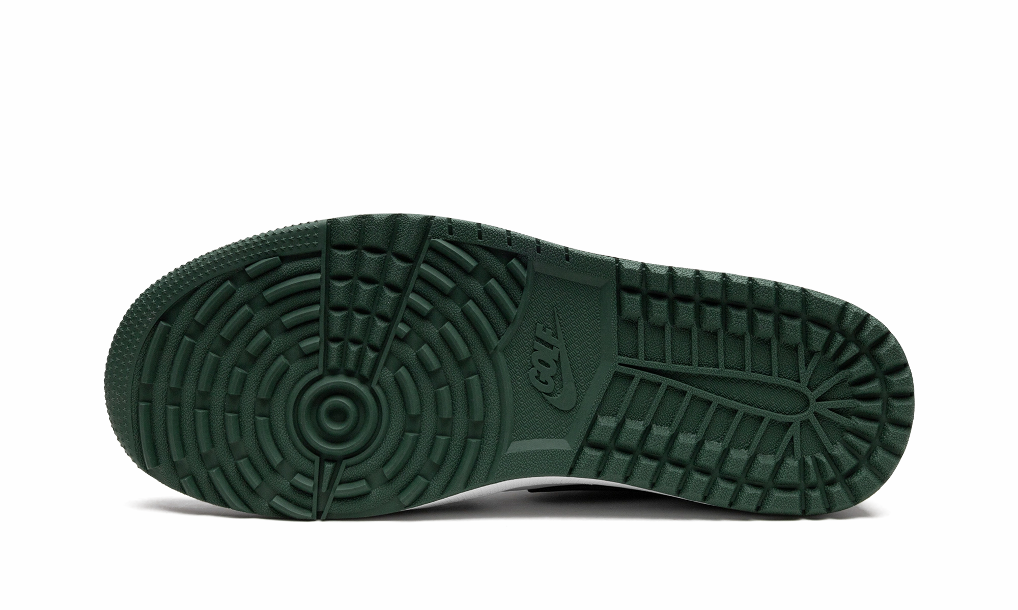 Air Jordan 1 Low Golf "Noble Green" warm weather Reinforced heel