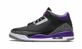 Air Jordan 3 Retro "Court Purple" All-Day Durability