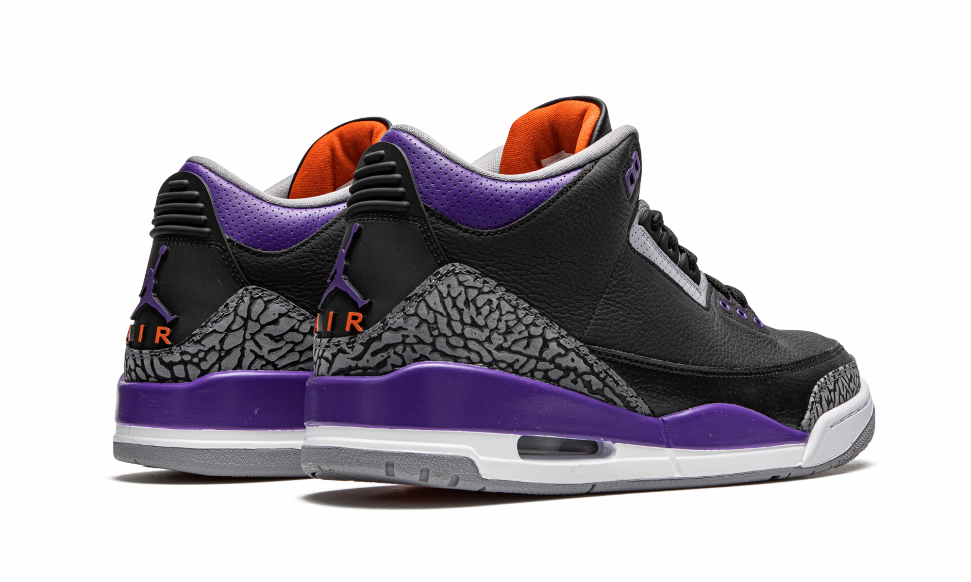 Air Jordan 3 Retro "Court Purple" Stable Step Elastic Fit